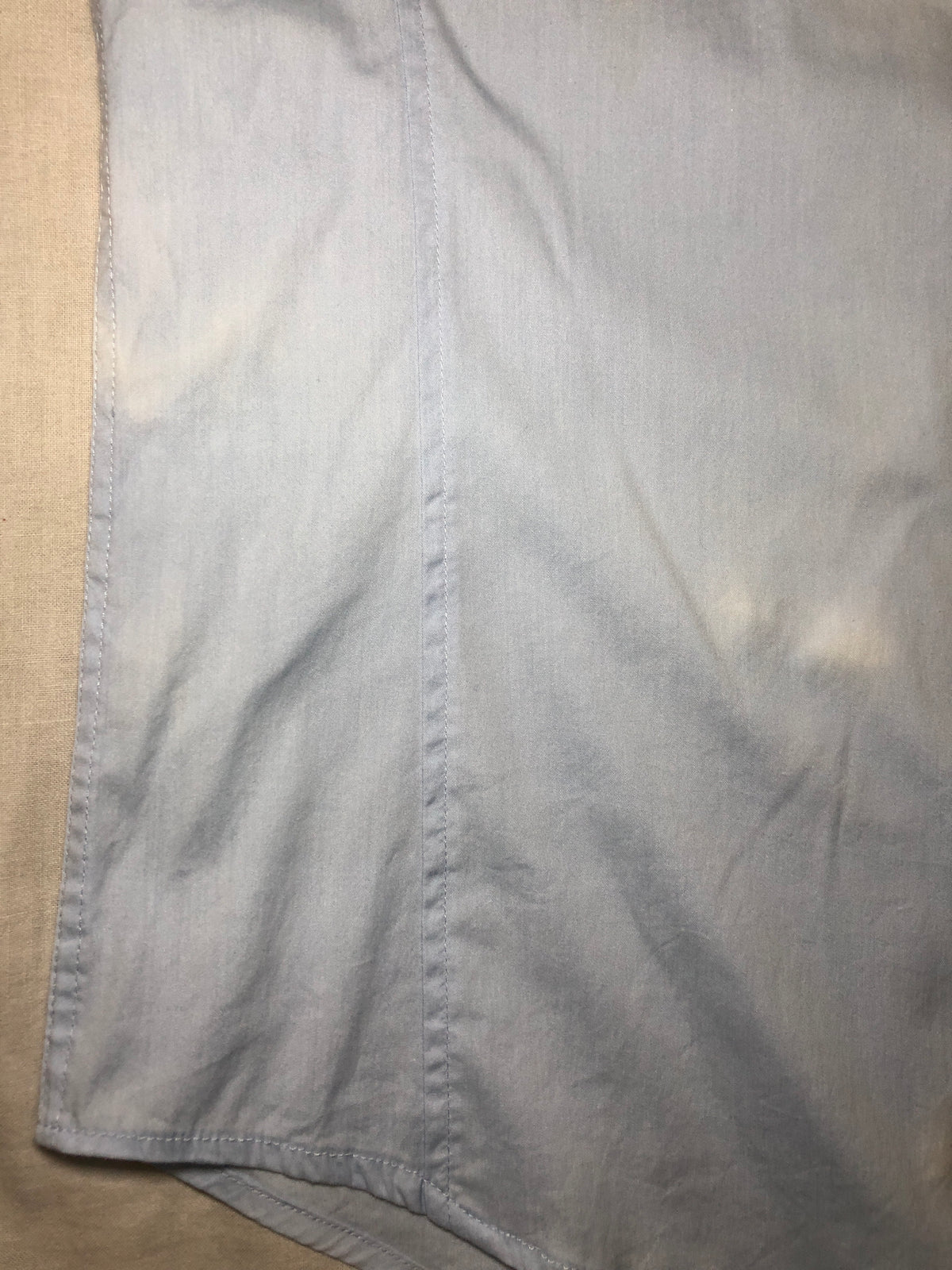 Zara Pale Blue Button-Down Shirt