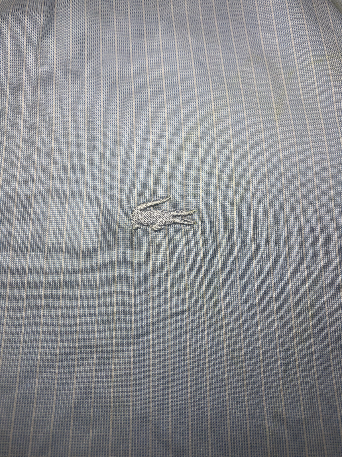 Lacoste Light Blue Pinstripe Shirt
