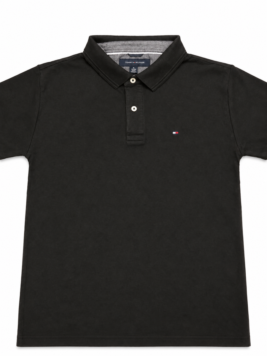 Tommy Hilfiger Black Polo Shirt