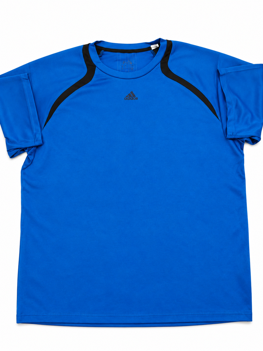 Adidas Blue Athletic T-Shirt